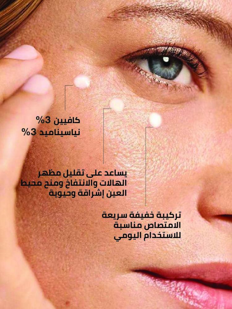 كريم محيط العين للهالات والانتفاخ والتجاعيد