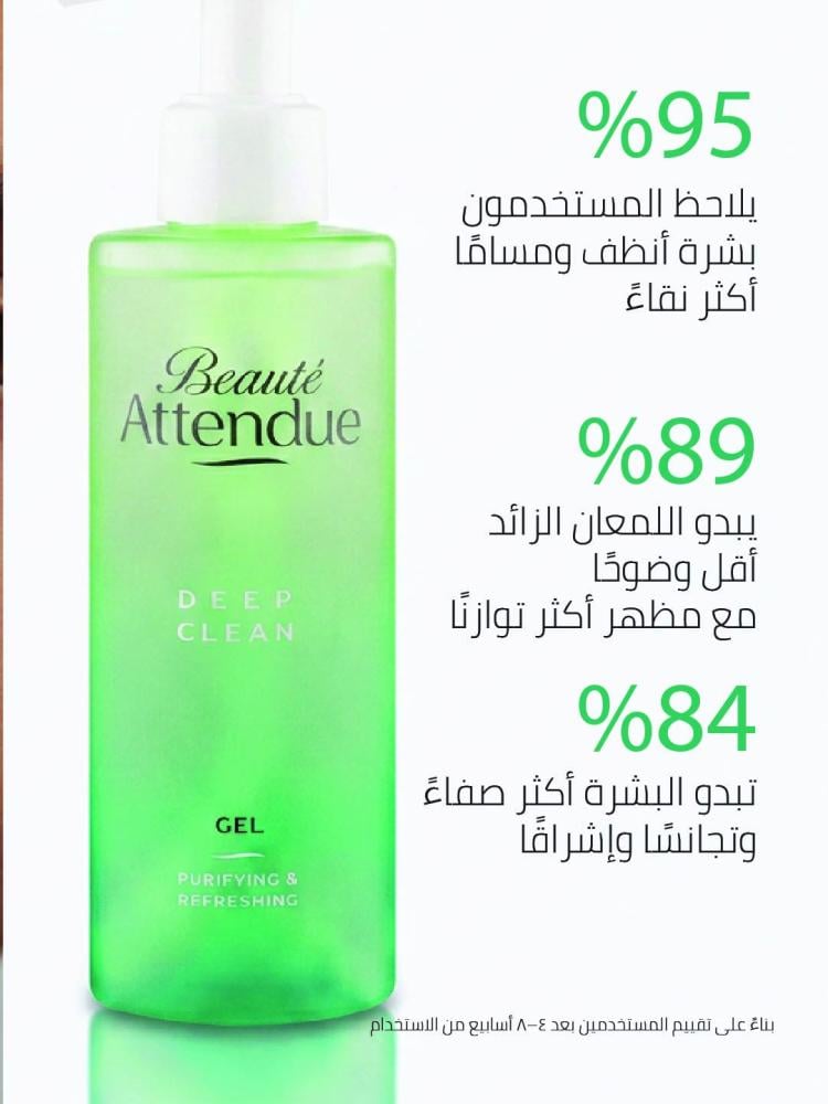 جل التنظيف العميق - غسول الوجه لتنقية المسام والتحكم بالدهون